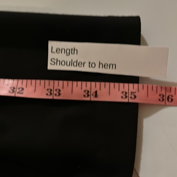 Muse Boston proper exclusive little black dress V neck long sleeve mesh sheer - Picture 9 of 11